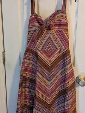 Trina Turk Retro Halter Dress Size 4